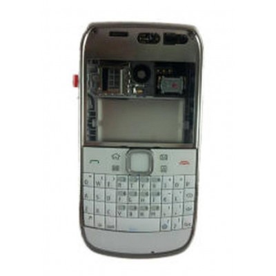 Full Body Housing For Nokia E6 E600 Silver - Maxbhi Com