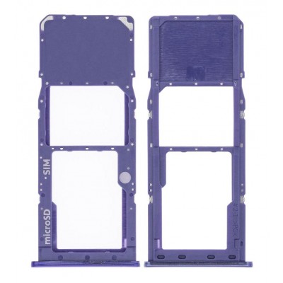 Sim Card Holder Tray For Samsung Galaxy A50s Violet - Maxbhi Com