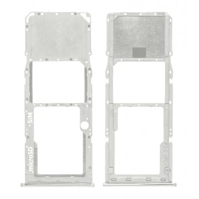 Sim Card Holder Tray For Samsung Galaxy A50s White - Maxbhi Com