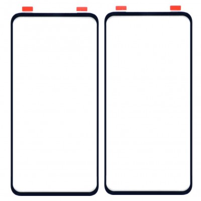 Replacement Front Glass For Oppo Reno2 Z Black By - Maxbhi Com