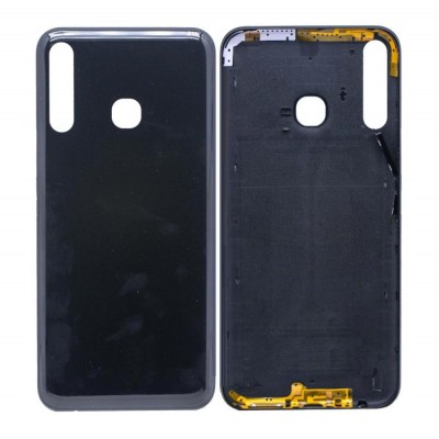 Back Panel Cover For Infinix Hot 8 Grey - Maxbhi Com