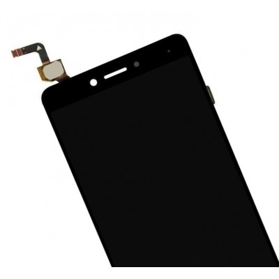 Lcd With Touch Screen For Lenovo K6 Note Grey By - Maxbhi Com