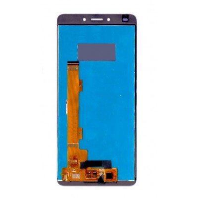 Lcd With Touch Screen For Panasonic Eluga I7 Black By - Maxbhi Com