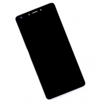 Lcd With Touch Screen For Panasonic Eluga I7 Black By - Maxbhi Com