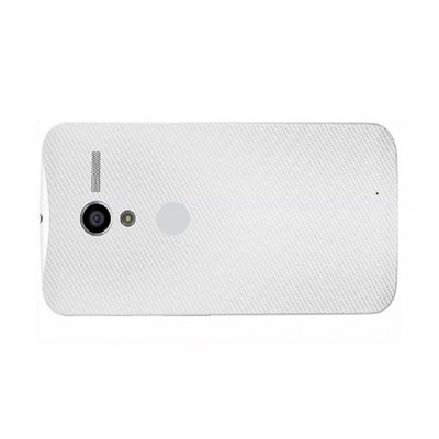 Full Body Housing For Motorola Moto X Wood Back White - Maxbhi Com