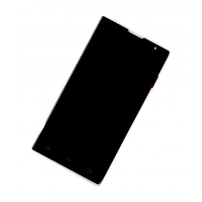 Lcd With Touch Screen For Intex Cloud String Hd Black By - Maxbhi Com