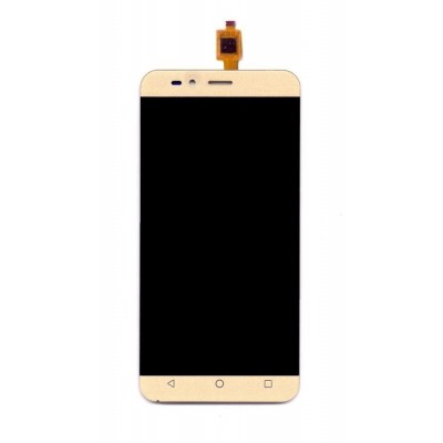 Lcd With Touch Screen For Intex Cloud Swift Champagne By - Maxbhi Com