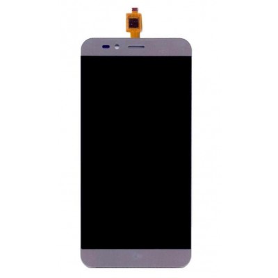Lcd With Touch Screen For Intex Cloud Swift Grey By - Maxbhi Com