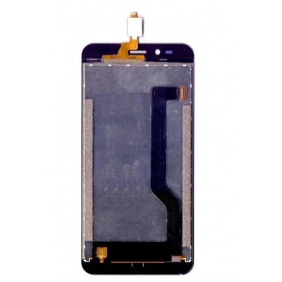 Lcd With Touch Screen For Intex Cloud Swift Grey By - Maxbhi Com