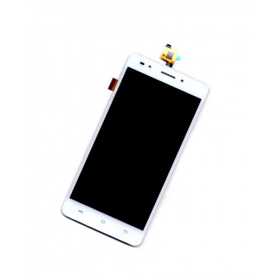 Lcd With Touch Screen For Lava X81 White By - Maxbhi Com