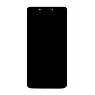 Lcd With Touch Screen For Lava Z25 Black By - Maxbhi Com
