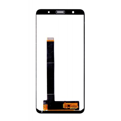 Lcd With Touch Screen For Lava Z81 Black By - Maxbhi Com