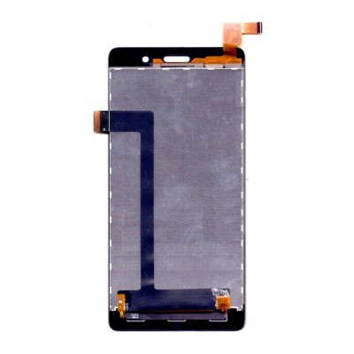 Lcd With Touch Screen For Lyf Water 6 Black By - Maxbhi Com