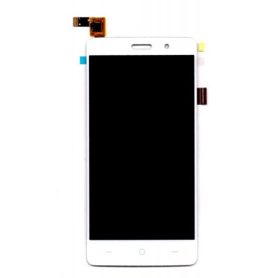 Lcd With Touch Screen For Lyf Water 6 White By - Maxbhi Com