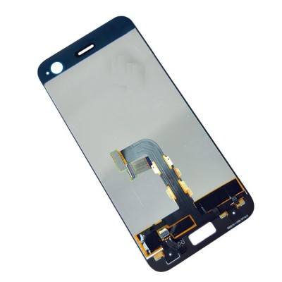 Lcd With Touch Screen For Lyf Earth 2 Black By - Maxbhi Com