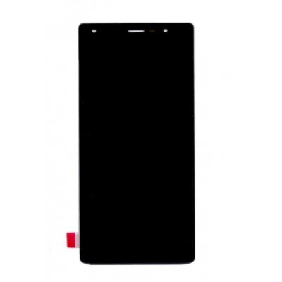 Lcd With Touch Screen For Lyf F1s Silver By - Maxbhi Com