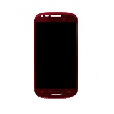 Lcd With Touch Screen For Samsung Galaxy S3 Mini Red By - Maxbhi Com