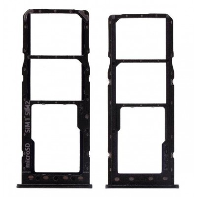Sim Card Holder Tray For Samsung Galaxy A10s Black - Maxbhi Com