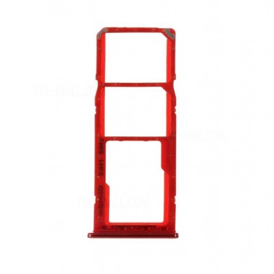 Sim Card Holder Tray For Oppo F9 Pro Red - Maxbhi Com
