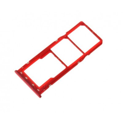 Sim Card Holder Tray For Oppo F9 Red - Maxbhi Com