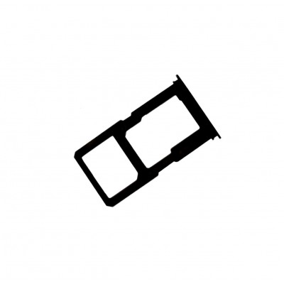 Sim Card Holder Tray For Vivo Y66 Black - Maxbhi Com