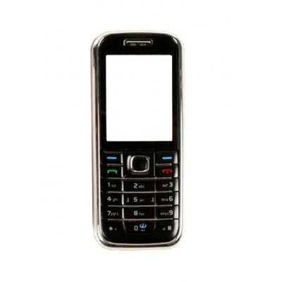 Front Back Panel For Nokia 6233 White Black Silver - Maxbhi Com
