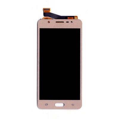 Lcd With Touch Screen For Samsung Galaxy On Max Gold By - Maxbhi Com