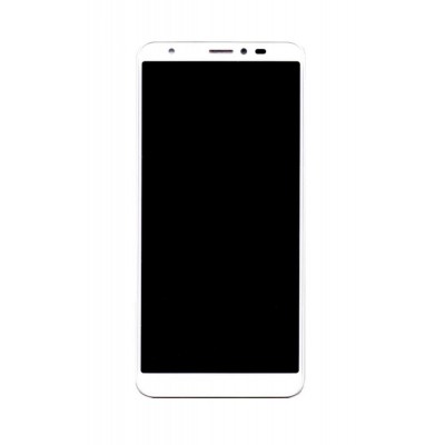 Lcd With Touch Screen For Lava Z61 White By - Maxbhi Com