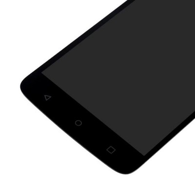 Lcd With Touch Screen For Moto C Plus Black By - Maxbhi Com