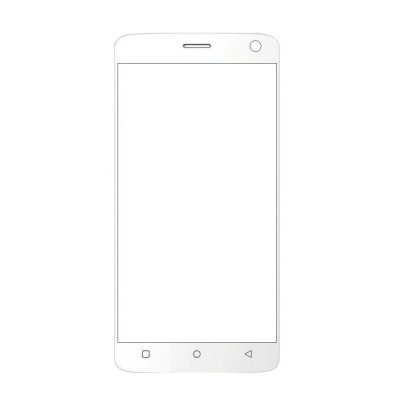 Replacement Front Glass For Jivi Prime P30 White By - Maxbhi Com