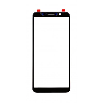 Replacement Front Glass For Asus Zenfone Max Pro M1 Zb601kl Black By - Maxbhi Com
