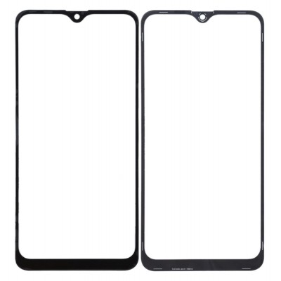 Replacement Front Glass For Samsung Galaxy A10s Black By - Maxbhi Com