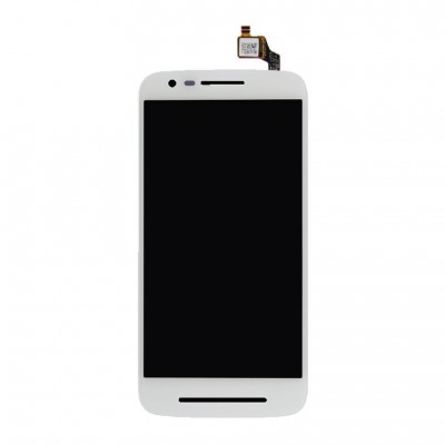 Lcd With Touch Screen For Motorola Moto E3 Power White By - Maxbhi Com