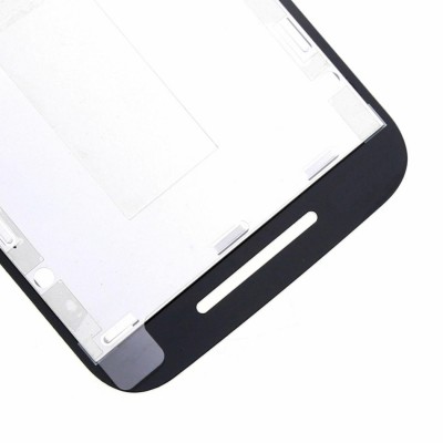 Lcd With Touch Screen For Motorola Moto G Dual Sim 3rd Gen Black By - Maxbhi Com