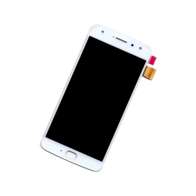 Lcd With Touch Screen For Motorola Moto X4 White By - Maxbhi Com