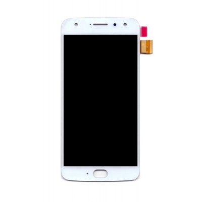 Lcd With Touch Screen For Motorola Moto X4 White By - Maxbhi Com