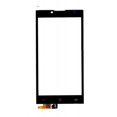 Touch Screen Digitizer For Panasonic P66 Mega Black By - Maxbhi Com