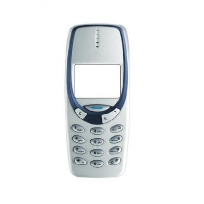 Full Body Housing For Nokia 3330 Silver - Maxbhi Com