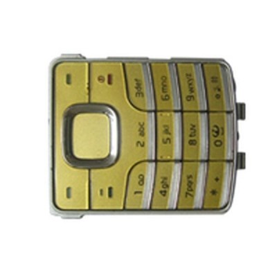 Keypad For Nokia 6500 Classic Golden - Maxbhi Com