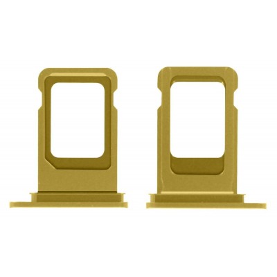SIM Card Holder Tray for Apple iPhone 11 - Yellow