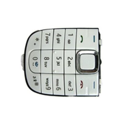 Keypad For Nokia 3120 Classic Latin Silver - Maxbhi Com