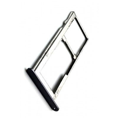 Sim Card Holder Tray For Lenovo K6 Black - Maxbhi Com