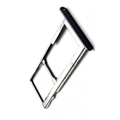 Sim Card Holder Tray For Lenovo K6 Black - Maxbhi Com