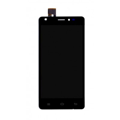 Lcd With Touch Screen For Intex Aqua Life 2 Black By - Maxbhi Com