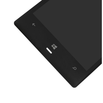 Lcd With Touch Screen For Nokia Lumia 928 Black By - Maxbhi Com