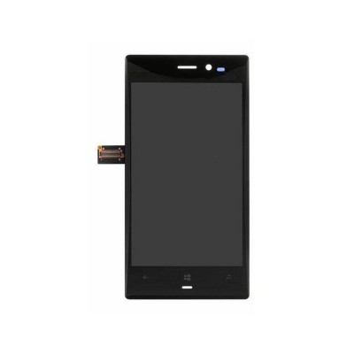 Lcd With Touch Screen For Nokia Lumia 928 Black By - Maxbhi Com