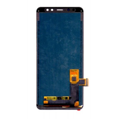 Lcd With Touch Screen For Samsung Galaxy A8 Plus 2018 Grey By - Maxbhi Com