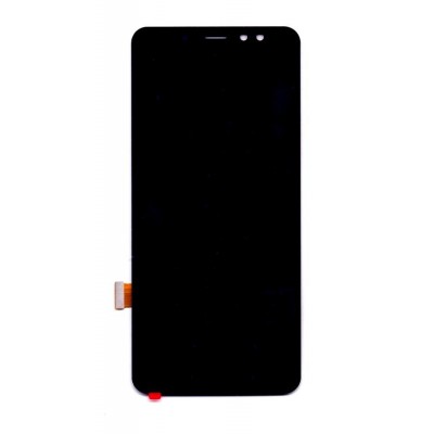 Lcd With Touch Screen For Samsung Galaxy A8 Plus 2018 White By - Maxbhi Com