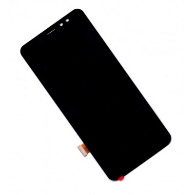 Lcd With Touch Screen For Samsung Galaxy A8 Plus 2018 White By - Maxbhi Com