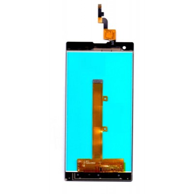 Lcd With Touch Screen For Xolo 8x1000 White By - Maxbhi Com